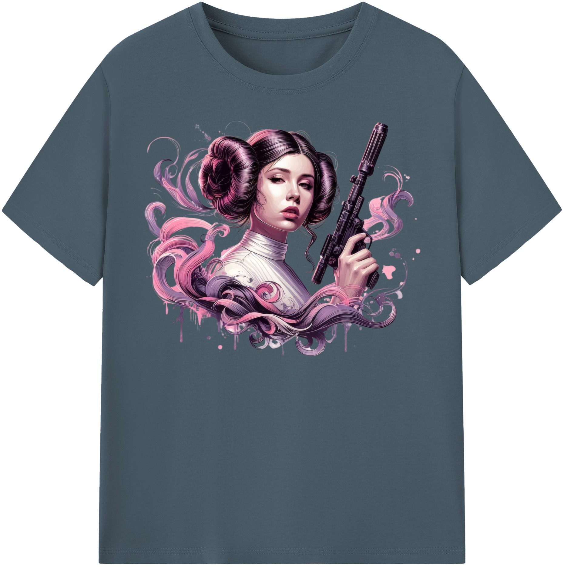 （画像用） スター・ウォーズ Star Wars 綿100％半袖Tシャツ（フロントプリント）